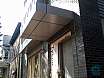 Glass and Metal Awning
