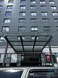 Glass and Metal Awning